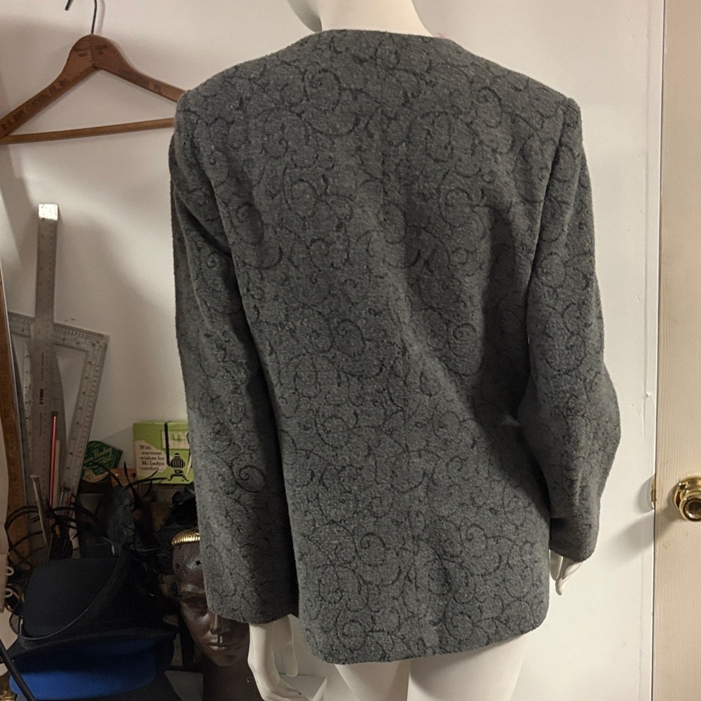 Andrea Viccaro Gray Jacket Small - Picture 5 of 6